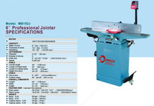 6" PROFESSIONAL JOINTER