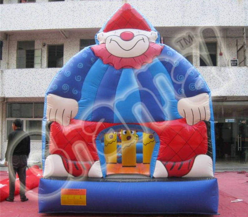 Big Clown Inflatable Bouncer Channal Inflatables