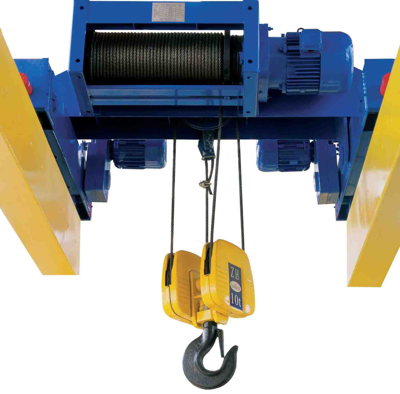 Double girder Hoist (4/1 Rope reeving)