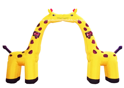 RB21009（6x5m）Inflatable Giraffe Arch/ Inflatable Customized Arch
