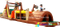 RB5055(15.8x3x4.57m) Inflatable Long Obstacle Course/Inflatable Pirate Theme Obstacle with Slide