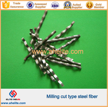 Milling cut type steel fiber