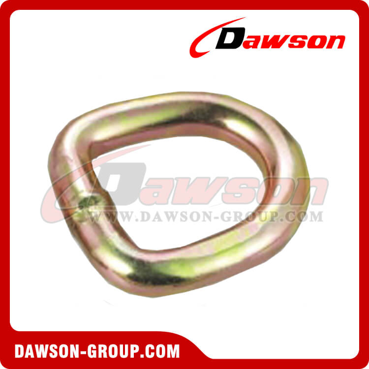 DSWH050 BS 5000 кг / 11 000 фунтов 2-дюймовое оцинкованное D-образное кольцо