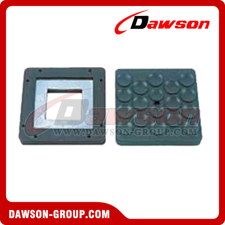 B10146-4 Almohadilla de goma para pie de 4 '' &times; 4 '' para soldar - Dawson Group Ltd. - Fabricante, proveedor y f&aacute;brica de China