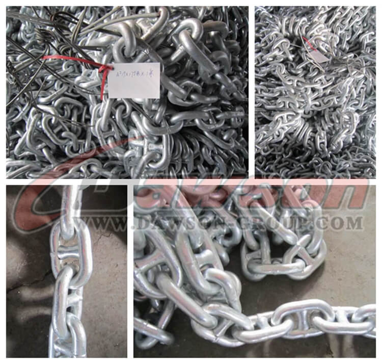 Cadena de anclaje con eslabones prisioneros - Dawson Group Ltd. - Fabricante, proveedor y f&aacute;brica de China