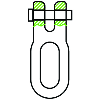 DS240 G80 Clevis Link - Dawson Group Ltd. - Fabricante, proveedor y f&aacute;brica de China