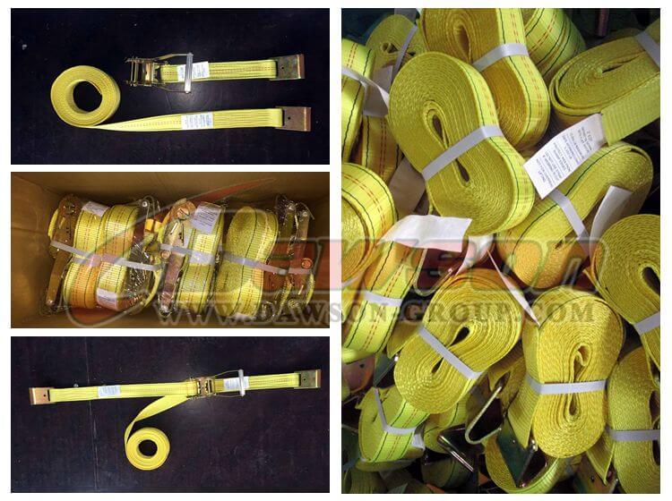 ダブル J フック付きラチェット ストラップ - 中国メーカー サプライヤー (8)