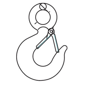 Gancho para cabestrillo con ojo DS225 con pestillo - Dawson Group LTD.- Fabricante, proveedor, f&aacute;brica de China