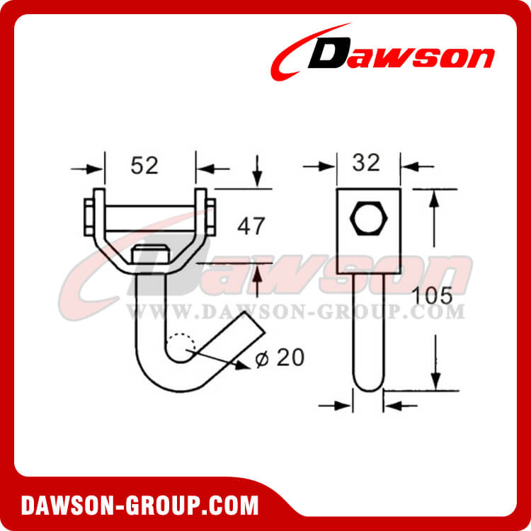 DSJK50501 スイベル J フック - Dawson Group Ltd. - 中国メーカー、サプライヤー、工場