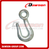 DS046 Кованый сельскохозяйственный крюк из мягкой стали для крепления или вытягивания
