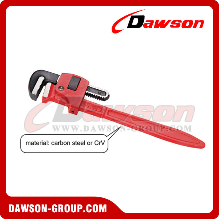 DSTD0402 Llave para tubos Stillson, tipo británico, herramientas de agarre para tubos 