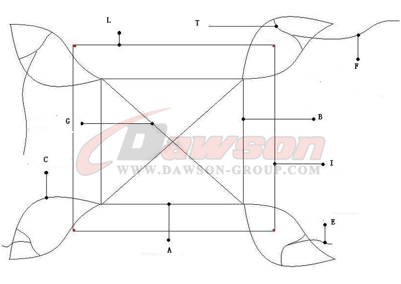 cabestrillo de hoja de tr&eacute;bol