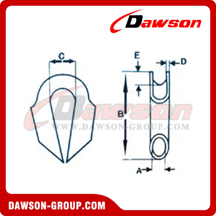 Dedal de tubo tubular inoxidable sin refuerzo - Dawson Group Ltd. - Fabricante, proveedor y f&aacute;brica de China
