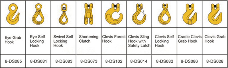 アイグラブフック付きグレード80リフティングチェーンスリング - Dawson Group Ltd. - 中国メーカー、サプライヤー、工場