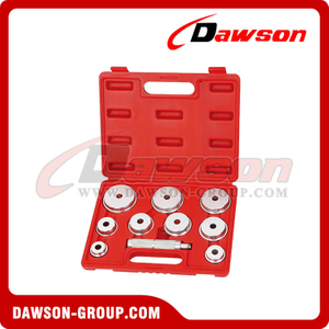 DSHS-E2010 أدوات إصلاح الفرامل والعجلات 10 قطعة مجموعة سائق السباق والختم