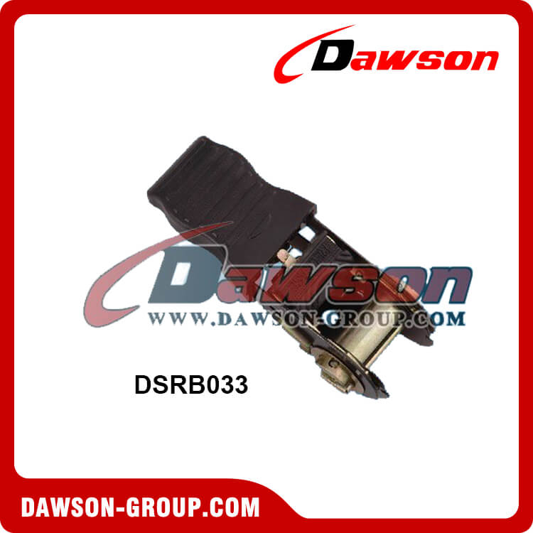 DSRB033 BS 800KG/1760LBS 25mm ラチェット バックル プラスチック ハンドル付き