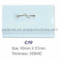 Clear PVC ID Card Holder with Clip