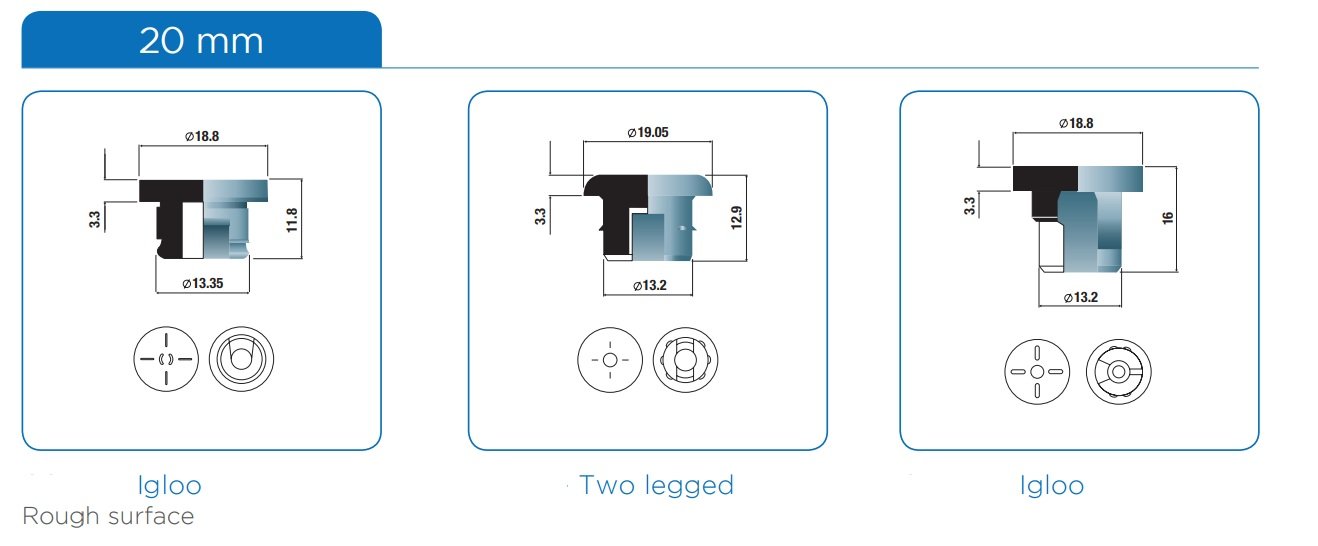 rubber stopper 冻干20MM 图纸