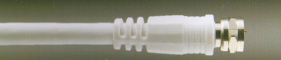 Profesional RG6 de la alta calidad CON el cable coaxial del CONECTADOR de F 