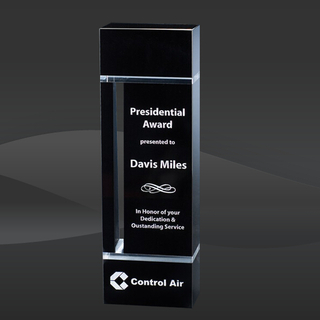 Black Crystal Westchester Award (T-WLCA309)