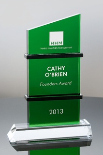 Popular Emerald City Crystal Award Trophy