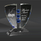 Triple Sphere Blue Crystal Award (CD-6868, CD-6869, CD-6870)