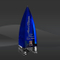 Blue Culmination Crystal Award (CD-6876, CD-6877, CD-6878)