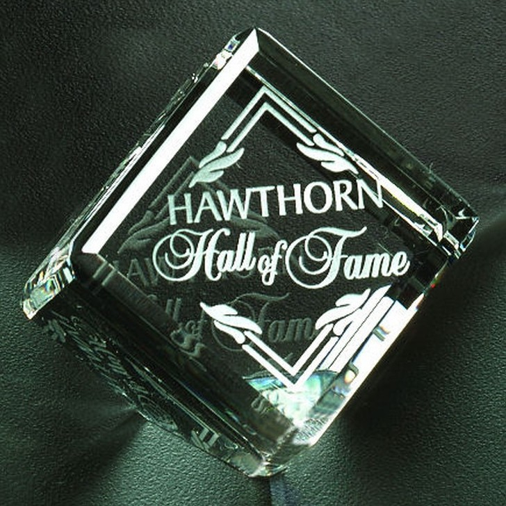 Clipped Cube Crystal Award (CA-1239)