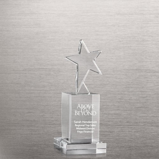 Rising Star Crystal Trophy (#76525)