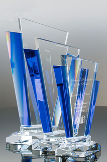 Prominence Crystal Award Trophy for Appreciation Gifts (5377---8.3", 8.8", 10")