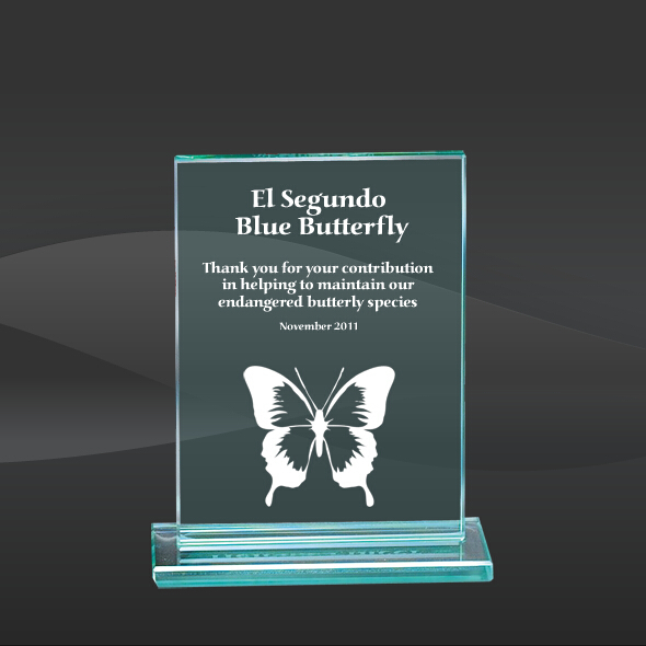 Standing Glass Ovation Award (D-GL513)