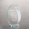 Etched Oval Star Premium Jade Trophy (#78221)