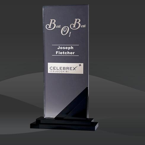 Black Wave Crystal Award (DMC-DCA109, DMC-DCA-110, DMC-DCA-111)