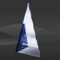 Blue Apex Crystal Award (JC-2338BLU, JC-2339BLU)