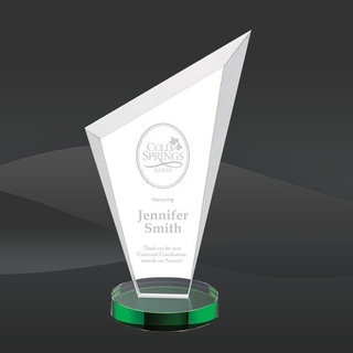 Green Eclipse Peak Crystal Award (MP-AWS5131, MP-AWS5132, MP-AWS5133)