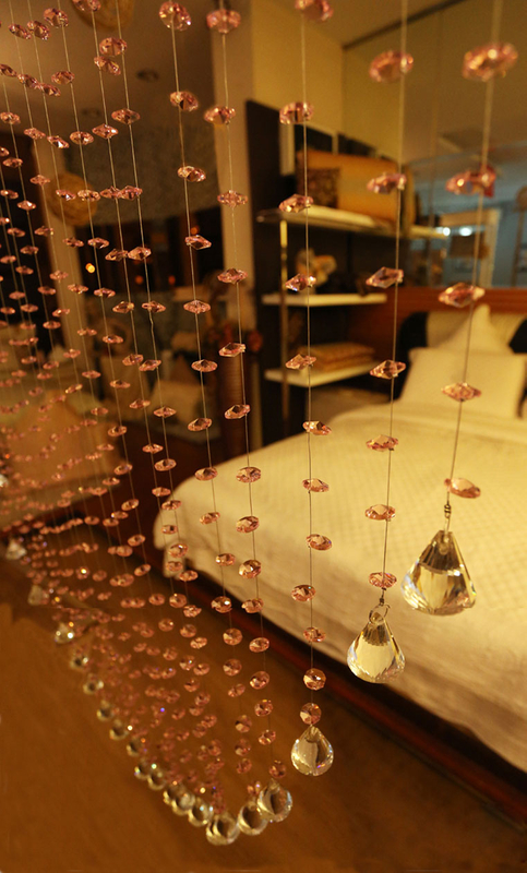 Octagon Crystal Beaded Curtains