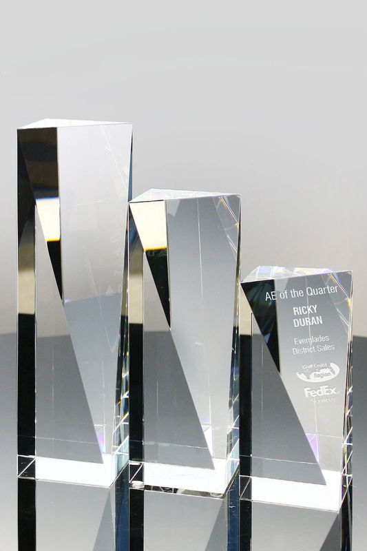 Triumph Crystal Award (#5119, #5120, #5425)