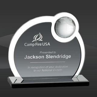 Hidden World Circle Crystal Award (MP-AWK8212, MP-AWK8213)