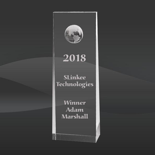 Crystal Tower Globe Award (CIP-YJ145S, CIP-YJ145M, CIP-YJ145L)