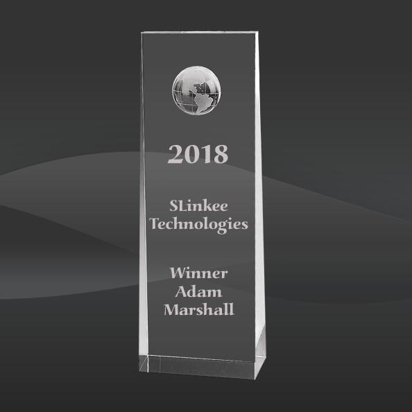 Crystal Tower Globe Award (CIP-YJ145S, CIP-YJ145M, CIP-YJ145L)