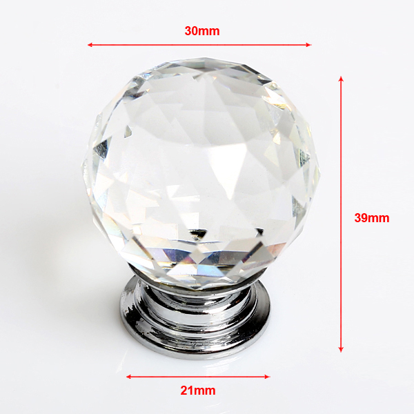 Home Decoration Furniture Hardware of Glass Crystal Knob