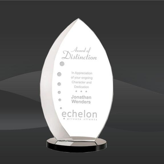 Bayshore Wave Glass Award (MP-AWS6761, MP-AWS6762, MP-AWS6763, MP-AWS6764)