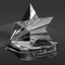Dorado Star Crystal Award (CD-5395)
