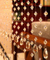 Xmas Decoration of Crystal Glass Rondelle Bead Curtain