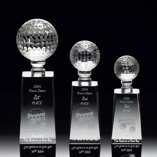 Golf Excellence Crystal Award (#11021, #11022, #11023)