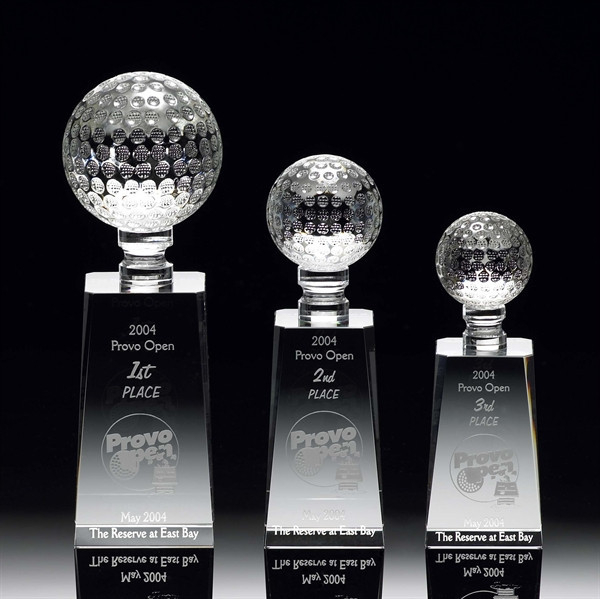 Golf Excellence Crystal Award (#11021, #11022, #11023)