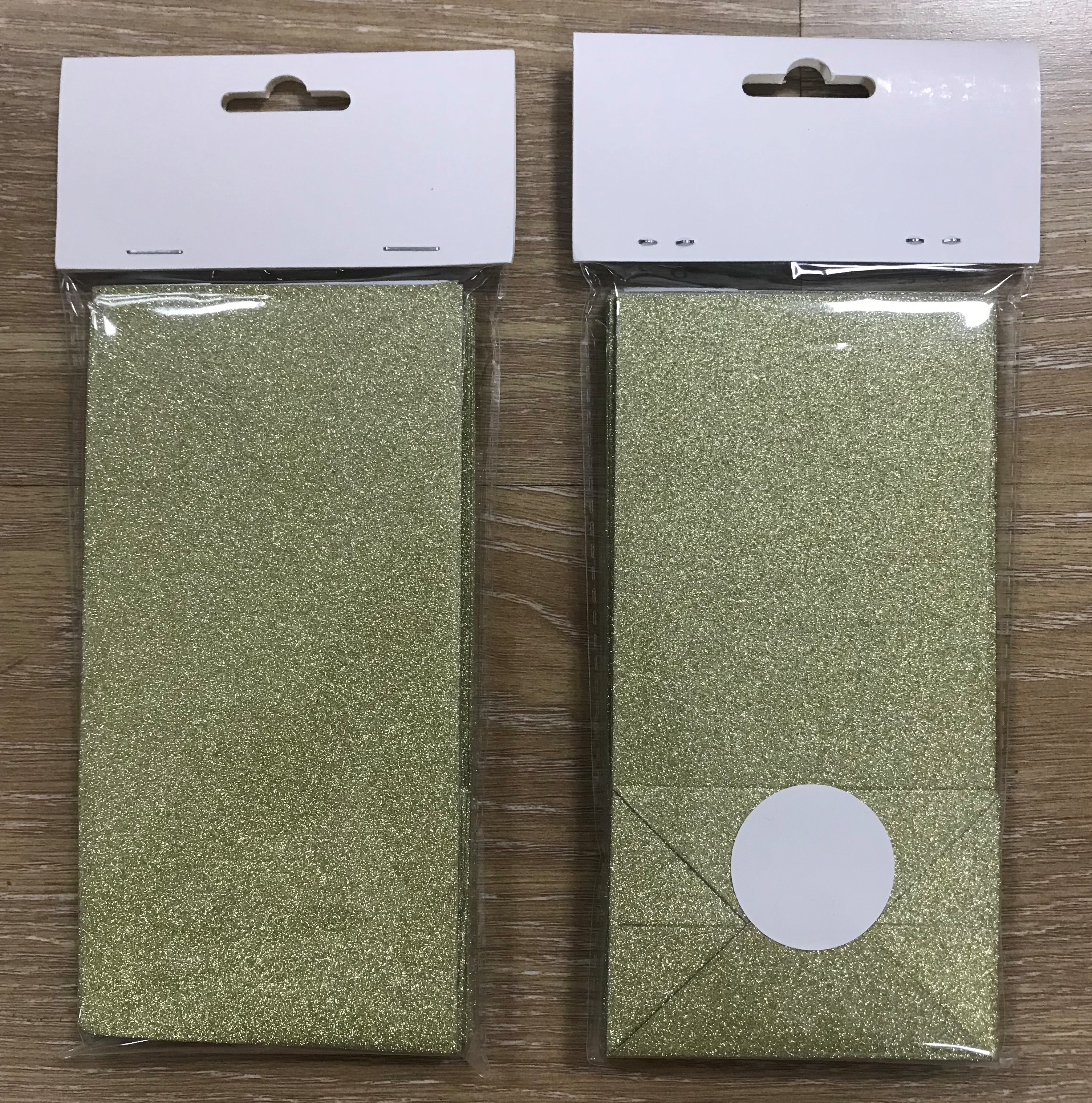 Gold glitter Treat bags