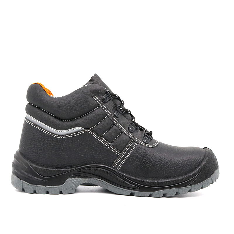 Oil Water Resistant Steel Toe Mid-sole Construction Safety Shoes S3