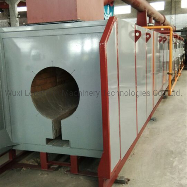 LPG Gas Cylinder Manufacturing Equipments Heat Treatment Gas Furnace