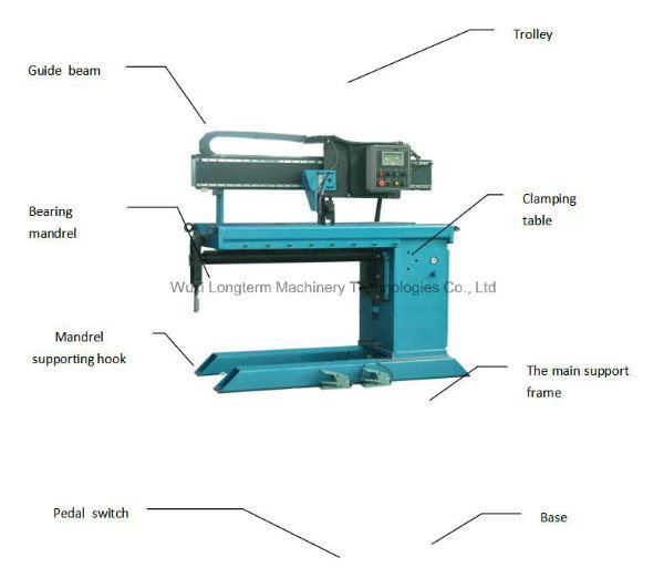 Automatic Vertical Welding Machine for Solar Water Tank